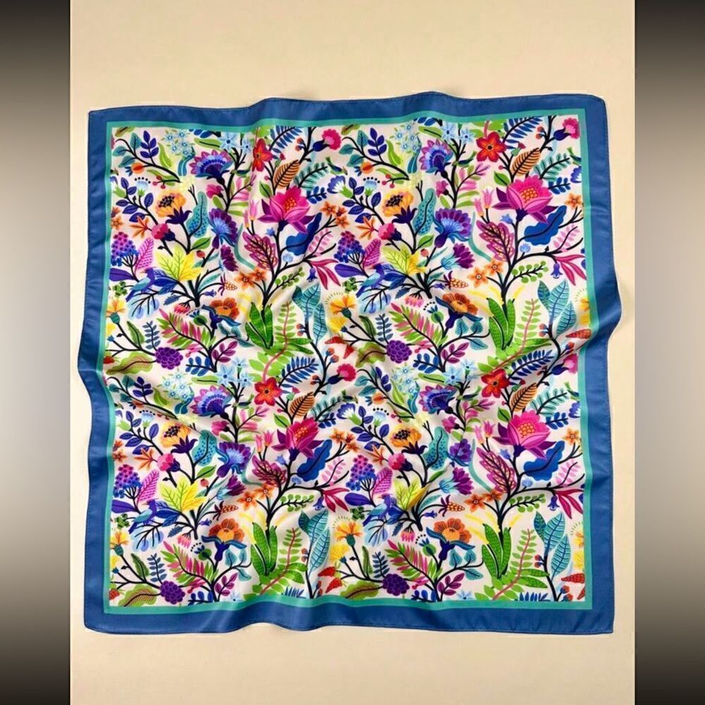 Floral scarf  P41